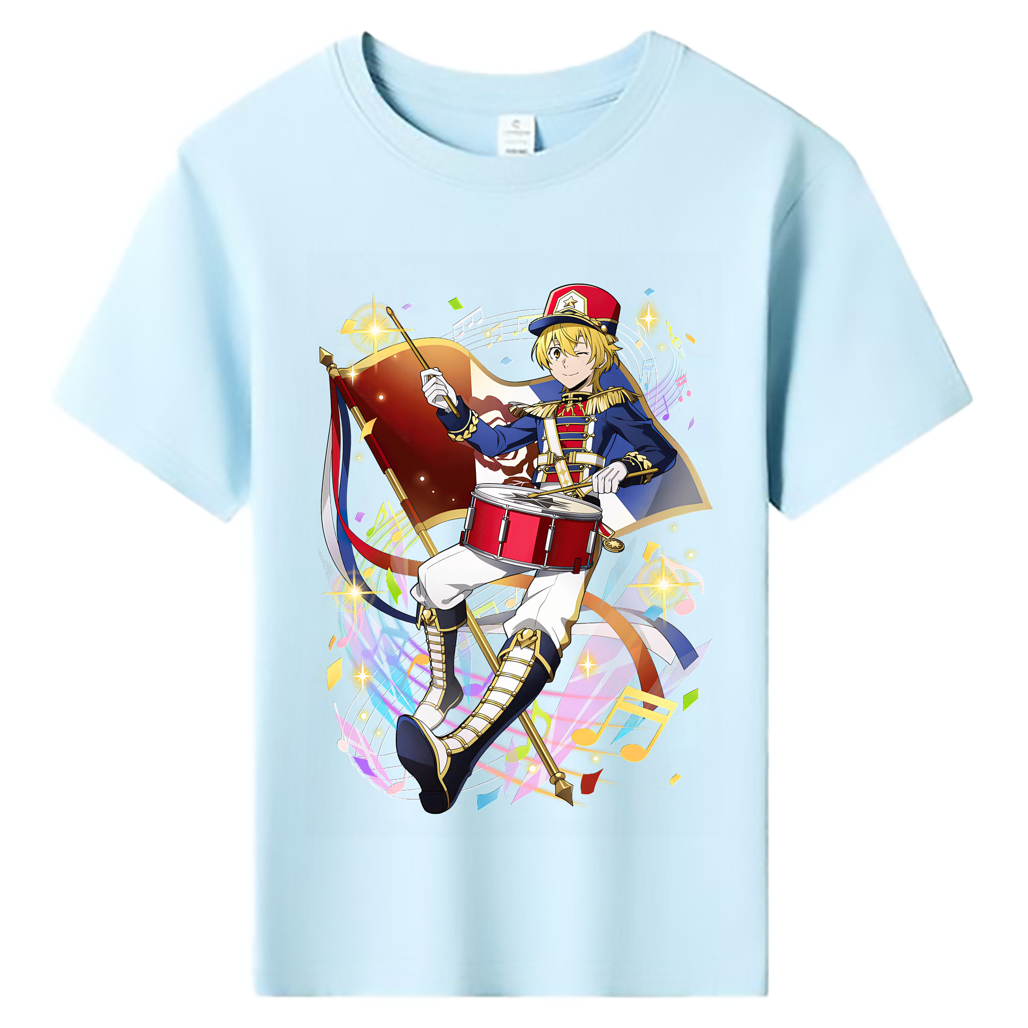 （画像用） 文豪ストレイドッグス Bungo Stray Dogs 綿100％キッズTシャツ（フロントプリント）